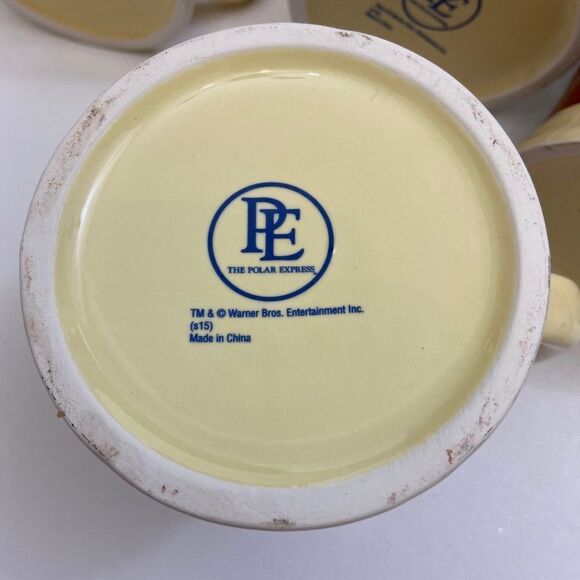 The Polar Express Train Ride Hot Chocolate 4pc. Mug Set - Picture 10 of 12